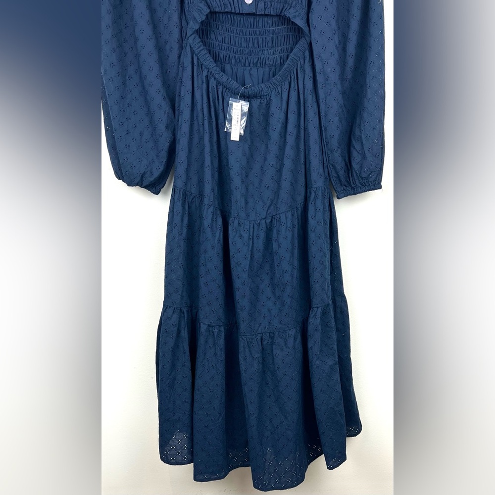 Madewell Lucie Cutout-Back Midi Dress - Picture 13 of 15